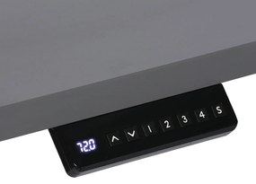 Stół z regulacją wysokości, 3 silniki, 745 - 1215 mm, narożnik L/P, blat 1800 x 1800 mm, podstawa czarna, buk