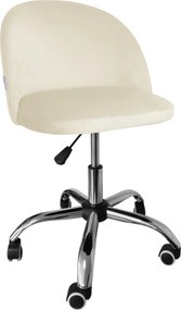 Fotel obrotowy COLIN krzesło biurowe fotel ergonomiczny do biurka : Kolor Stelaża - Chrom, Kolor tkaniny - VELVET - MG50, Typ siedziska - Siedzisko obrotowe 360°, Typ tkaniny - Velvet