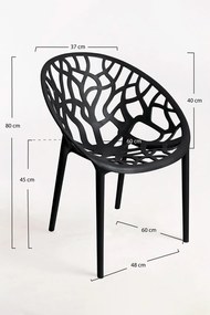 Zestaw 4 Krzese Nido