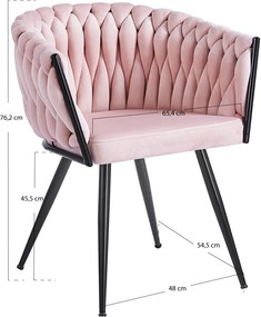 Krzeso Widny z czarnego aksamitu