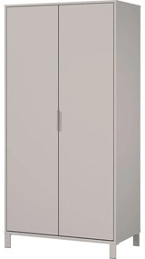 Kremowa szafa dziecięca 89x180x54 cm Alkmaar – Germania