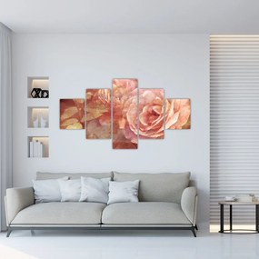 Obraz róż (125x70 cm)