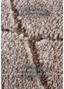 Beżowy chodnik 80x240 cm Perrotin Beige – Elle Decoration
