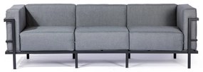 Szara 3-osobowa sofa ogrodowa Bonami Selection Bellisima