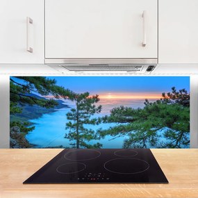 Panel Kuchenny Majestatyczne Drzewa W Lesie