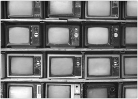 Obraz - Retro TV (70x50 cm)