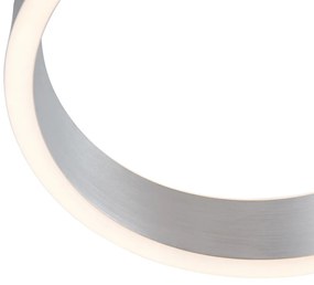Designerska lampa sufitowa ze stali z 3-stopniowym ściemnianiem LED - FrankDesignerski Oswietlenie wewnetrzne
