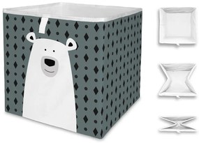 Dziecięcy pojemnik do przechowywania Butter Kings Polar Bear