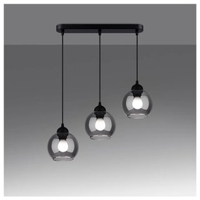 Czarna lampa wisząca ø 15 cm Grande – Nice Lamps