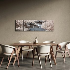 Obraz - Kwitnące drzewa w Azji (170x50 cm)