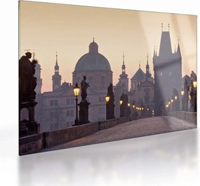 Obraz na szkle - Most Karola (70x50 cm)