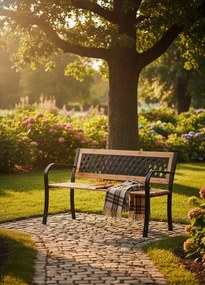 Klasyczna ławka ogrodowa T4-K09