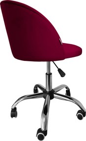 Fotel obrotowy COLIN krzesło biurowe fotel ergonomiczny do biurka : Kolor Stelaża - Chrom, Kolor tkaniny - VELVET - MG31, Typ siedziska - Siedzisko obrotowe 360°, Typ tkaniny - Velvet