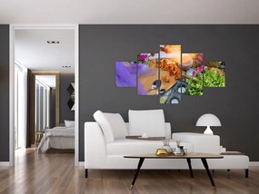 Obraz - letni piknik (125x70 cm)