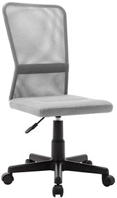 Obrotowe szare biurowe krzesło K5-A44