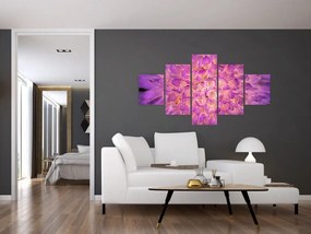 Szczegółowy obraz kwiatu (125x70 cm)