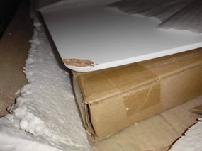 PROMOCJA Biały stół jadalniany COMBO 120X75 II. jakość