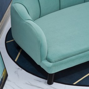 PawHut Sofa dla psa z oparciem sofa dla zwierząt domowych legowisko dla psa z miękkim obiciem sofa dla kota kolor zielony