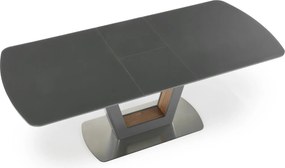 Rozkładany stół do jadalni Bilotti antracyt