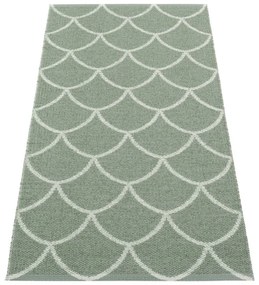 Zielony chodnik odpowiedni na zewnątrz 70x150 cm Kotte Army Sage – Pappelina