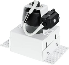 Zestaw 6 białych opraw wpuszczanych GU10 50 mm bezramkowych - Oneon