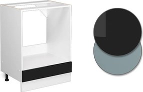 Szafka kuchenna czarny wysoki połysk 60x60x81.6 r-line