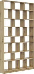 Wysoki regał biblioteczka nowoczesna dąb artisan S0-L59