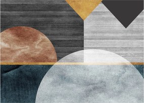 Obraz - Kształty i tekstury (70x50 cm)