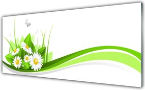 Panel Szklany do Kuchni Abstrakcyjna Gra Kształtów