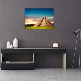 Obraz słynnego pomnika Majów (70x50 cm)