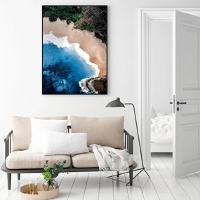 Plakat - Ocean, piasek, rafa (A4)