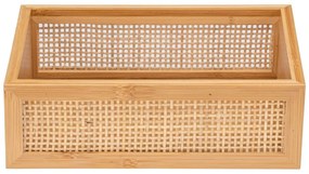 Bambusowy organizer łazienkowy Wenko Allegre, 22x7 cm
