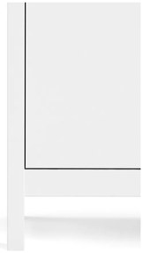 Biała niska komoda 82x80 cm Madrid – Tvilum