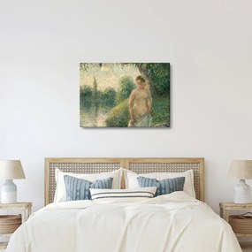 Obraz - Camille Pissarro, The Bather, reprodukcje (70x50 cm)
