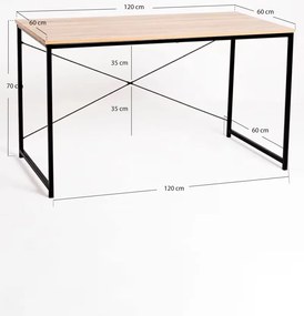 Biurko Dek 120 cm