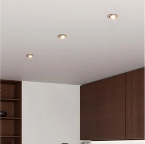 Eglo 902259 - ZESTAW 3x wpuszczanych opraw punktowych LED BARRANCO 1xGU10/4,5W/230V chrom