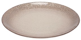 Szklany talerz deserowy BERYT, Ø 21 cm