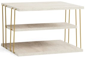 Stolik kawowy Lifon Gold Travertine