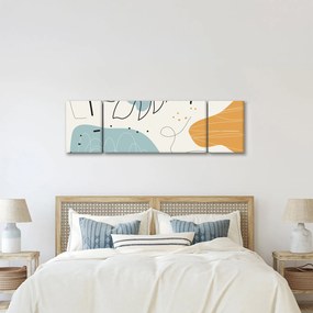Obraz - ilustracja liścia (170x50 cm)