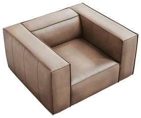 Jasnobrązowy skórzany fotel Madame – Windsor &amp; Co Sofas