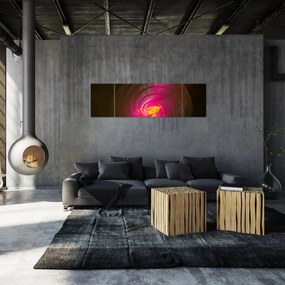 Obraz - abstrakcja spiralna (170x50 cm)