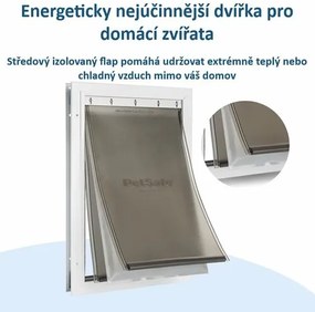 PetSafe® Extreme Weather Aluminiowe drzwiczki M