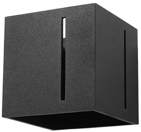 Czarny minimalistyczny kinkiet kostka - 5X EX525 G0-L57