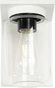 Nowoczesna lampa ścienna biała IP54 - Marshall