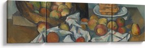 Obraz - Paul Cezanne, The Basket of Apples, reprodukcje (170x50 cm)