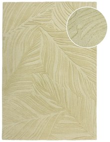 Zielony wełniany dywan 200x290 cm Lino Leaf – Flair Rugs