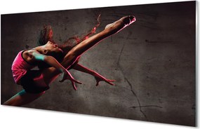 Szklany Panel Akrobatyczny Szpagat