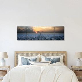 Obraz - Paryż z góry (170x50 cm)