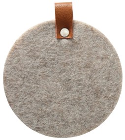 Filcowa podkładka pod kubek Modena, Ø 10 cm