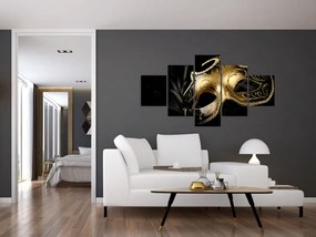Obraz - Złoty drapak (125x70 cm)